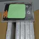 Egofine 5x7 Acrylic Frames 6 Pack, 20mm Thicker Frameless Clear Picture Frames, Double Sided Magnetic Picture Frames, Free Standing Desktop Display