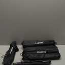 Nicpro Art Folding Easels for Display, 6 Pack 63 Inches Metal Floor Easel Stand Bulk Tripod Black Collapsible for Sign Artist Poster Wedding | with Carry Bag