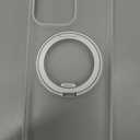 TORRAS Ostand Fitness 360 Rotating Magnetic Stand for iPhone 15 Pro Max Case, [Compatible with MagSafe] [Military-Grade Protection][Enhanced Grip] Slim Case for iPhone 15 Pro Max, Glacier White 6.7"