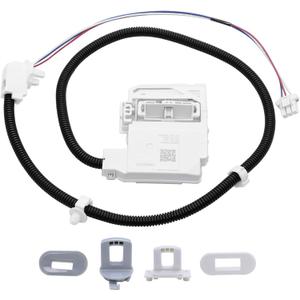 WH08X37937 WH08X32657 Washer Lid Lock Kit for GE GTW220ACK7WW GTW335ASN2WW GTW465ASN2WW GTW465ASN3WW GTW465ASN9WW HTW240ASK6WS, With Wire Harness, Lock Strike, Lock Bezel, Replace 4963152 AP7033485