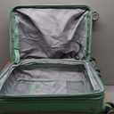 American Tourister Stratum 3.0 Carry-On Spinner, Airline Approved, Durable Hardside Luggage, Expands 1.5", RightHeight Adjustable Handle, Surreal Green