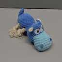 Dog Toys for Aggressive Chewers - Dog Toys to Keep Them Busy Squeaky Dog Toys for Large Dogs (Blue, Medium)