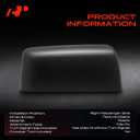 A-Premium Passenger Side Rearview Mirror Cover Cap - Compatible with Ford F-150 F150 2007-2014 - Textured Black