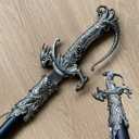 37" Dragon Sword, Ornate Scabbard, Display
