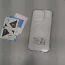 FNTCASE for iPhone 13 Pro Case: Clear Magnetic Phone Cases with Screen Protector Compatible with Magsafe Slim Anti Yellowing Rugged Shockproof Protective Transparent Cell Phone Cover (A-Clear)