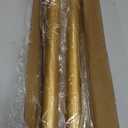 CorkLatta Gold Shower Curtain Rod 31 to 80 Inch,1 Inch Diameter Adjustable Spring Tension Stainless Steel Telescoping Rod,Easy Install,No Rust
