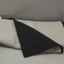 2 Black Rugs, Black, Size 32" x 10', Size: 6' x 4'