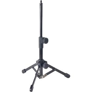 Mini Tabletop Tripod Microphone Mic Stand Holder with 1/4 Inch Threaded for Meetings Lectures Speaking 
