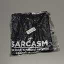 Sarcasm Body's Graphic Novelty Sarcastic Funny T Shirt XL Black
