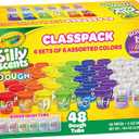 Crayola Scented Dough 48-Pack - Party Favors & Kids Toys, Non-Toxic Crayola Dough Set for Creative Fun, 6 Core Colors & Bonus Neon Dough, Ideal for Classroom & Holiday Activities