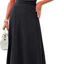 Dokotoo Womens Fashion Womens Short Sleeve Tops Front Split Button Matching Sets for Women Skirt Sets Women 2 Piece Outfits Black Size Small