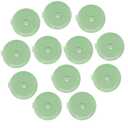 12pcs,Green Soft Retractable Measuring Tape - Tape Measure for Body Measuring Metric Tape Measure Double Scale Soft Tape Measure for Body Fabric Sewing Tailor Cloth Knitting Home Craft Measurements.