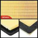 A-Premium Engine Air Filter Compatible with Ford F-150 2004-2008, F-250 F-350 Super Duty 2005-2007, Expedition & Lincoln Navigator 2005-2006, Mark LT 2006-2008, V8 5.4L