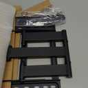 monTEK Ultra Slim TV Wall Mount for 43-90 Inch TVs | 1.1" Thin Low Profile Full Motion Bracket | Dual Swivel Articulating Arms with Tilt | Max VESA 600x400mm | Holds 132lbs | Fits 16"/18" Studs