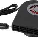 Windshield Heater Defogger, Quick Heating 120W Car Heater Multifunctional Plug in Purification for Automobile (24V)