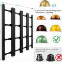 Coffee Pod Holder Compatible with Nespresso VertuoLine Capsules – 20-Pod Space-Saving Organizer for Wall, Cabinet, or Under-Counter Mount, Black