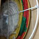 Lighted Christmas Snowman Decorations Yard Light Up 2.3FT Snowman Indoor Outdoor Decor Collapsible Pop Up with Pre-Lit 60 LED Lights Metal Stand for Lawn Garden Porch Xmas Outside Party