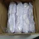 VEVOR 50 Pcs White Chair Covers Polyester Spandex Chair Cover Stretch Slipcovers for Wedding Party Dining Banquet Chair Decoration Covers