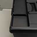 Iris Portable File Box; LTR; 11.7"x10.2"x13.8"; Black