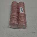 2 Ounce Aluminum Tin Jar with Screw Cap 60mL Tin Cans Refillable Containers for Cosmetic, Lip Balm, Cream, Lotion, Balms, Spices, Salve, Rose Gold 20 Pcs