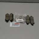 BOSCH BC995 QuietCast Premium Ceramic Disc Brake Pad Set - Compatible with Select Toyota Sienna; REAR