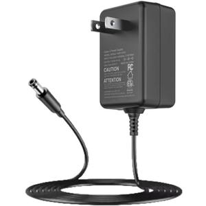 NOYITO 16.8V 1A Power Adapter Li-ion Battery Charger with LED Indicator DC Port 5.5x2.5mm & 2.1mm Suitable for 14.4V 14.8V 16.8V 4-String Lithium Battery Pack