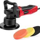AVID POWER Buffer Polisher, 6-inch Dual Action/DA Polisher for Car Detailing, Random Orbital Car Buffer Polisher Waxer Kit with Variable Speed & 3 Polishing Pads (1-red)