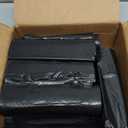 Delxo 30-33 Gallon Trash Bags, 250 Count  Medium Duty Garbage Bags, Thick, Durable & Puncture-Resistant Plastic Bolsas para basura, Perforated Design Made in USA for Kitchen, Yard, Office (Black)