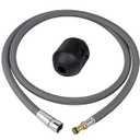 159560 Replacement Hose Compatible with Moen Pull Out Kitchen Faucets with 14.1oz (400g/ 0.88lb) Weight Ball 159560 Kitchen Faucet Spray Hose Kit for Pull-out Faucets, 55 Inch Faucet Replacement Hose