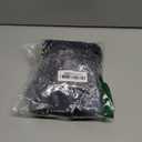 Floerns Women's Lantern Long Sleeve V Neck Mesh Cocktail Party Short Dress Without Belt (Purple Glitter) Small