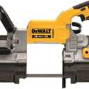 DEWALT 20V MAX Band Saw, 5" Cutting Capacity, Integrated Hang Hooks, Portable, For Deep Cuts, Bare Tool Only (DCS374B)