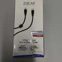 Zgear 6" Braded charge cable For Lightning USB C