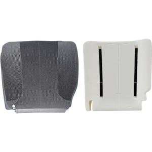 SecosAutoparts Driver Side Foam Cushion & Bottom Cloth Replacement Seat Cover Compatible with Dodge Ram 1500 2500 3500 SLT 2001 2002 2003 2004 2005 Dark Gray