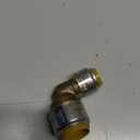 SharkBite Max 3/4 Inch x 1/2 Inch 90 Degree Reducing Elbow, Push to Connect Brass Plumbing Fitting, PEX Pipe, Copper, CPVC, PE-RT, HDPE, UR274A