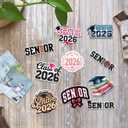 10Pcs-3in Senior 2026 Stickers Pack, Class of 2026 High School Graduation2026 Stickers, 2026Senior Sticker Waterproof Vinyl for Laptop Water Bottle Gifts for Teens Girls