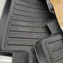 2nd Row Backrest Mat for Hyundai Santa FE 2024-2026, All Weather TPE Bench Seat Back Cover Durable Kick Mats for Hyundai Santa Fe Accessories (Fit Hybrid and Fuel)