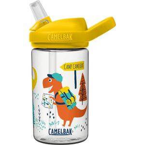 CamelBak Kids Eddy+ Bite Valve Straw Tritan Water Bottle Dino Summer, 14oz