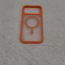 TORRAS Stronger Magnetic & Shockproof for iPhone 17 Pro Max Case, Fit for MagSafe, Military Grade Drop Protection, Camera Control, DIY Button, Slim for iPhone 17 Pro Max Case Translucent Cosmic Orange