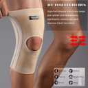 Professional Knee Brace With Stabilizer For Men Women,Compression Knee Sleeve Support Brace for Pain Relief, Fast Recovery,Meniscus Tear,ACL,MCL,Arthritis,Running,Sport Protection