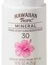 Hawaiian Tropic Mineral Powder Sunscreen Brush SPF 30 | Beach Essentials, Zinc Oxide Mineral Sunscreen Powder SPF, Face Sunblock Travel Size, Brush On Sun Screen Protector for Face and Body, 0.15oz EXP. 09/2027