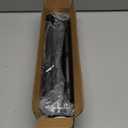 Tension Curtain Rod Extra Long Curtain Rod 43-131 Inch Adjustable 1.1 Inch Diameter Thick Heavy Duty Black Spring Curtain Rod for Windows Bathroom Outdoor No Drilling No Rust