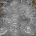 40 Pack 12oz Diamond Plastic Wine Glasses, Disposable Stemless Wine Cups - Shatterproof, Unbreakable & BPA-Free, Recyclable Drinkware for Wedding Reception, Birthday Party, New Year, Holidays & Events