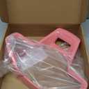 for Bronco Steering Wheel Trim Decal Panel for Ford Bronco 2021-Present Pink Interior Accessories (Not for Sport)