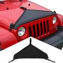 RT-TCZ for Wrangler JK Hood Bra Cover Protector for Jeep JK JKU 2007-2017 Exterior Accessories Plain Black