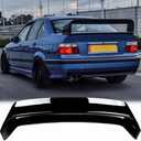 NEESPOC Rear Trunk Spoiler Wing Compatible with BMW E36 3 Series M3/ 318i/ 323i/ 325i/ 328i 1992-1999 Gloss Black LTW GT Style Decklid Lip Exterior Accessories