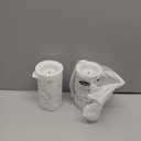 H-BLOSSOM Flickering Flameless Candles Birch Bark Effect Battery Operated Real Wax Pillar Candles LED Candles with Cycling 5H Timer Pack of 2 (3" x 6")