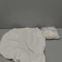 Couch Cushion Covers for Sofa Couch Covers Wear-Resistant Universal Sofa Cover Washable Stretch for Sectional Slipcovers (Texture-Cream White,Back Cover M)