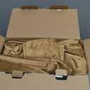 MIULEE Gold Velvet Curtains 84 inches - Luxury Room Darkening Curtains for Bedroom Living Room Thermal Insulated Super Soft Blackout Window Drapes Back Tab, Golden, W52 x L84 inches, 2 Panels