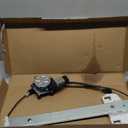 Front Driver Side Power Window Regulator with 2-Pin Motor Replacement for 07-17 Jeep Wrangler 2007 2008 2009 2010 2011 2012 2013 2014 2015 2016 2017, Wrangler JK 2018, Left, 748-912