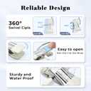 Closet Organizers and Storage Clips 20 Pack, Legging Organizer for Closet Yoga Pants Hangers Hanging Chip Clips, Space Saving Hanger Organization and Storage for Home Organization of Hat, Bag- Ivory